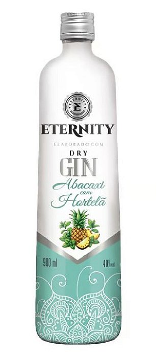Gin Eternity Abacaxi Com Hortela 900ML