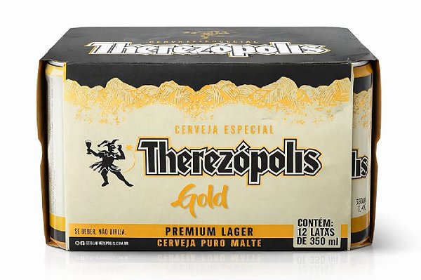 Therezopolis Gold Lager 350ML - 12und