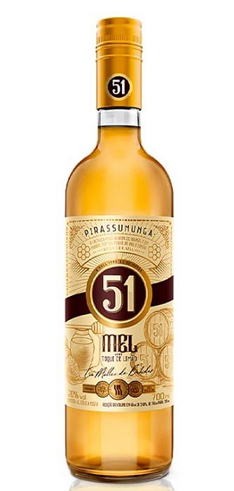 Cachaca 51 Mel 740ML