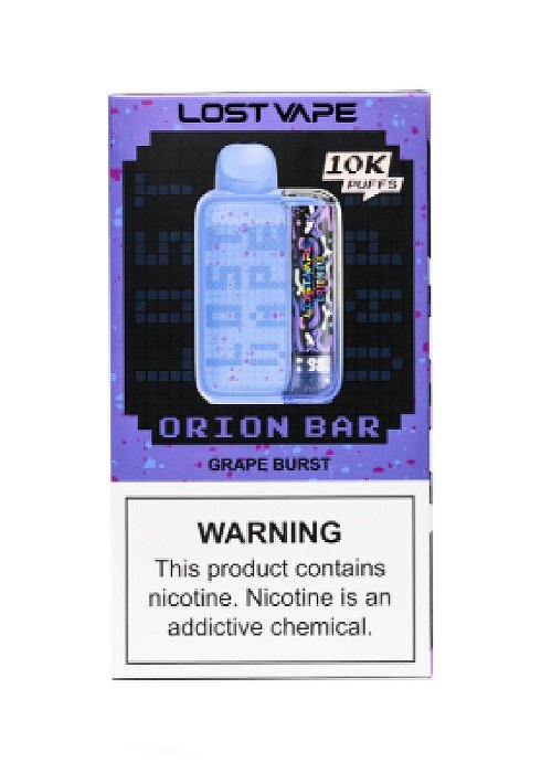 Lost Vape Orion Bar 10000 Puffs Grape Burst