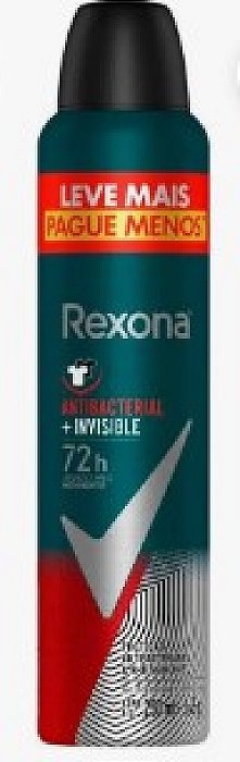Desodorante Rexona Antibacterial Invisible