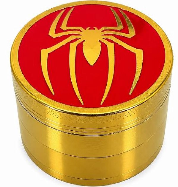 Dichavador Metal 4 Partes Spider Gold