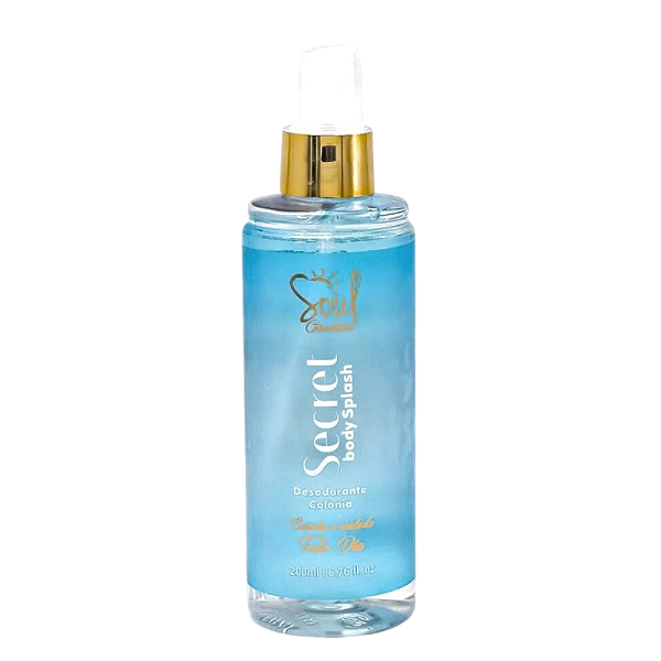 Body Splash | Secret Desodorante Colônia | 200ml | Soul Cosméticos