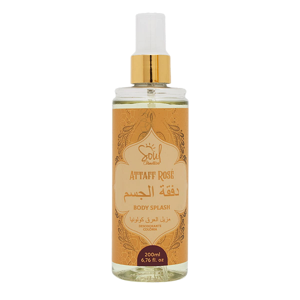 Body Splash | Attaff Rosé | 200ml | Soul Cosméticos