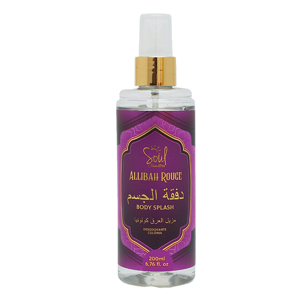 Body Splash | Allibah Rouge | 200ml | Soul Cosméticos