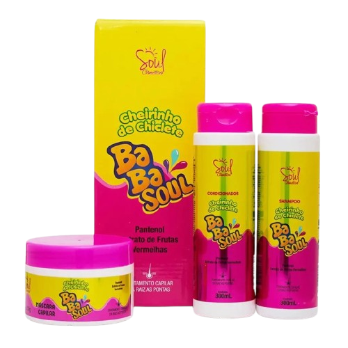 Kit Capilar | Babasoul Chiclete | Soul Cosméticos