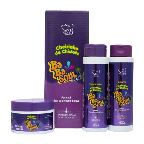 Kit Capilar | Babasoul Uva | Soul Cosméticos
