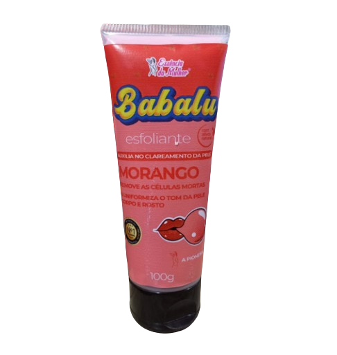 Esfoliante | Babaloo Morango | 100g | Essência da Mulher