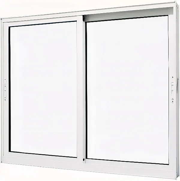 Janela Vitro 2 Folhas Móveis em Alumínio Branco Linha 25 Premium – Alta Resistência e Qualidade
