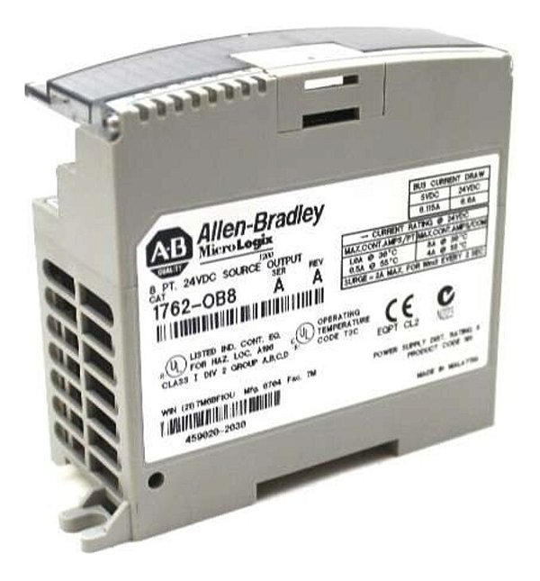 1762-ob8 Allen Bradley Módulo De Saída De Fonte