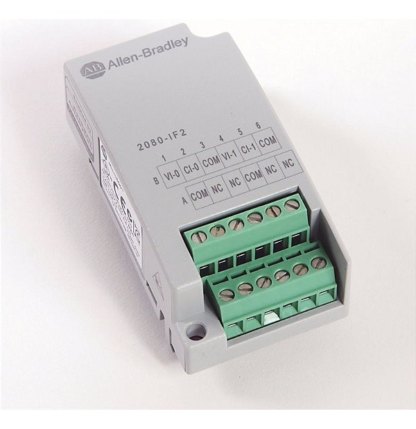 Expansão 2080-if2 Clp Micro800 Allen-bradley ( Novo )