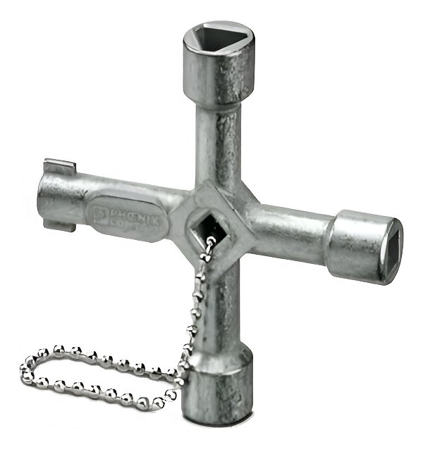 Chave Triangulo Para Painel Elétrico  4 Em 1