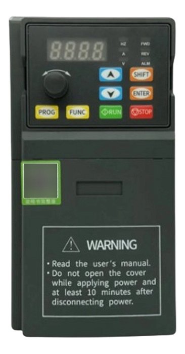 Inversor De Frequência   3cv 220v Monofásico 9.6a 2.2kw