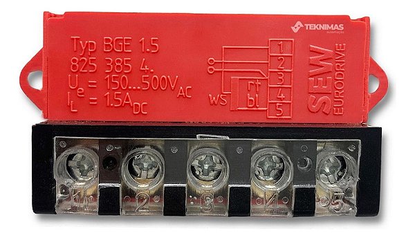 Ponte Retificadora Sew Bge1.5 Vermelha