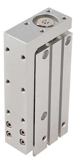 Cilindro De Dupla Ação Mxh16 Linear Guide Rail Pneumático