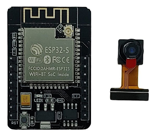 Módulo Esp32-cam Com Camera Ov2640 2mp Arduino Câmera