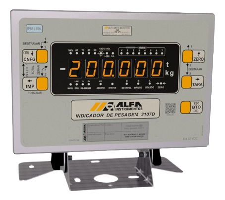 Indicador De Pesagem Alfa 3103 Ds