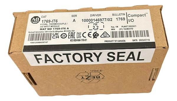 Allen-bradley 1769-it6 6 Canais Thermocouple Compactlogix