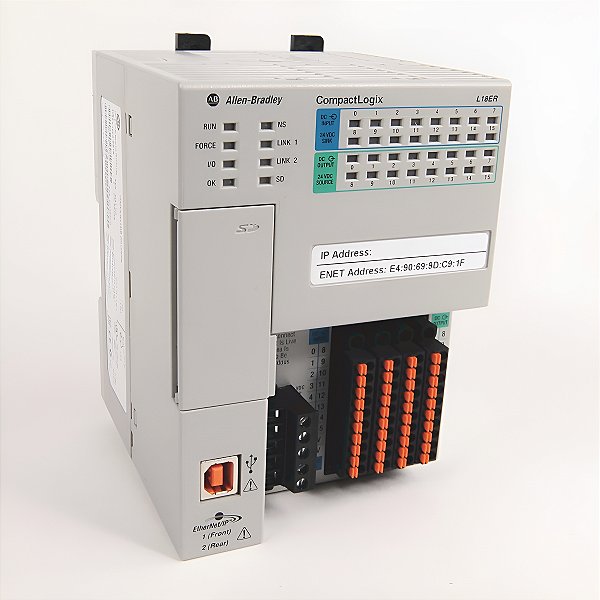 Allen Bradley 1769-l18er-bb1b Cpu Compactlogix 5370 Ethernet