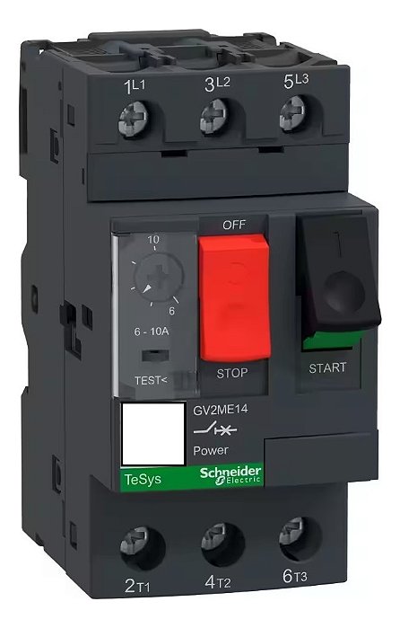 Disjuntor Motor Termomagnético 6-10a Gv2me14 Schneider