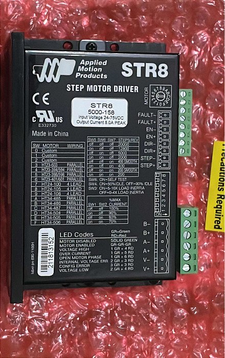 Driver Motor De Passo Kalatec Str8 Novo 24-75 Vdc 8 A