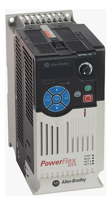 25b-a4p8n104 Allen Bradley Novo Inversor Power Flex 525 Mono