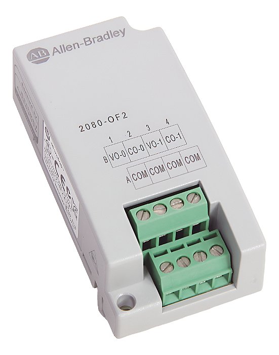 Allen Bradley 2080-of2 Micro 800 Saida Analogica Abb Micro