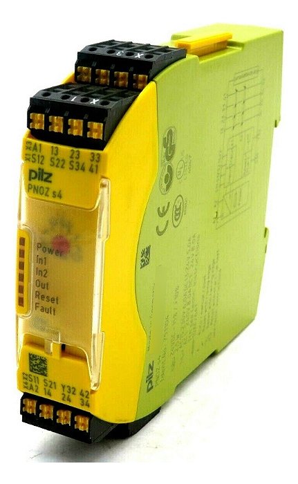 Relê De Segurança Pilz S4 Novo