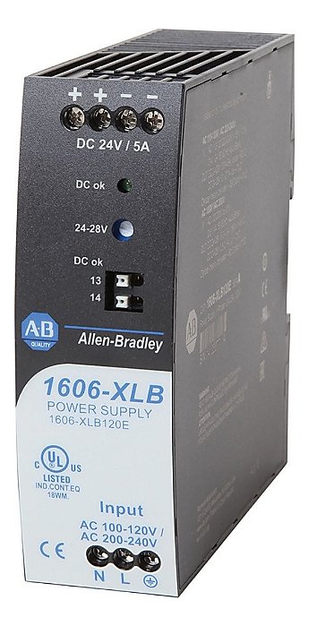 1606xlb120e  220 Vac/24vdc 5a Allen Bradley  1606xlb120e