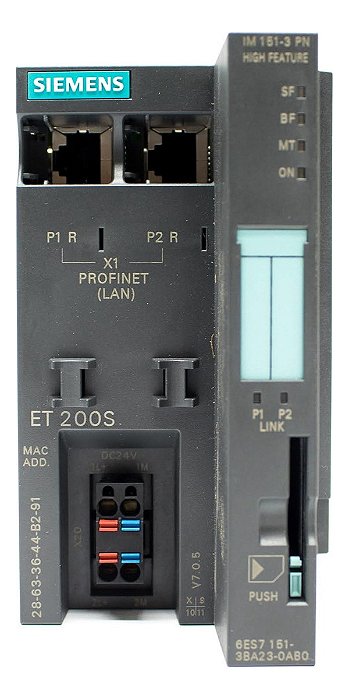Controlador  Siemens Et200s 6es7151-3ba23-0ab0 Controller