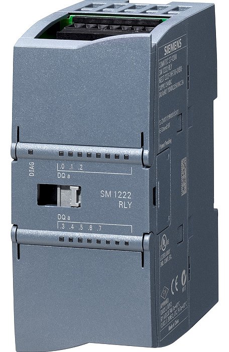 Modulo Sm1222 6es7 222-1hh32-0xb0 16do Relay S7-1200 Siemens