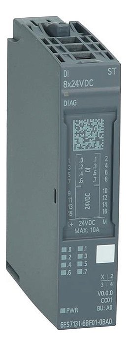 6es7 131-6bf01-0ba0 Et200sp Digital Input Module 8di X 24vdc