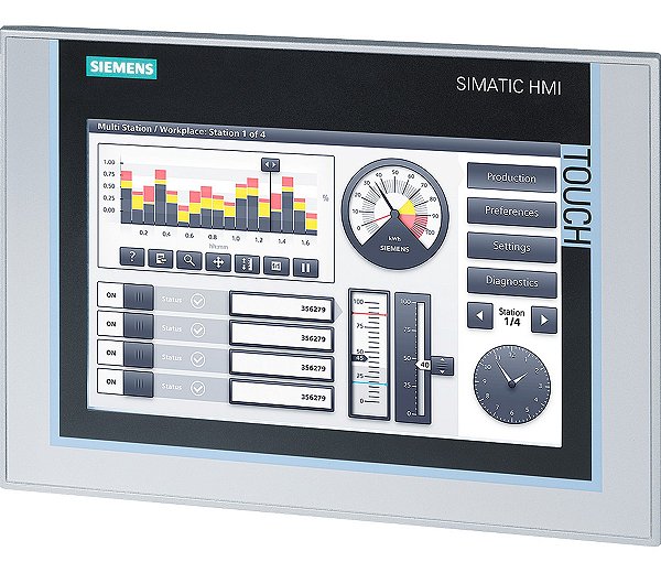Ihm Siemens Tp900 Comfort Panel 6av2124-0jc01-0ax0 Pn Dp Mpi