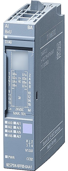 Siemens Et200sp 6es7 134-6ff00-0aa1 Analog Input Ai 8xu