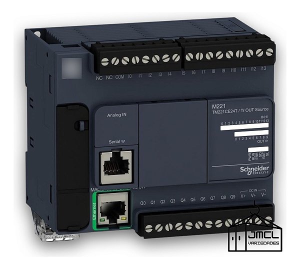 Clp Schneider Modicon M221 Tm221ce24t 24e/s Modbus Ethernet.