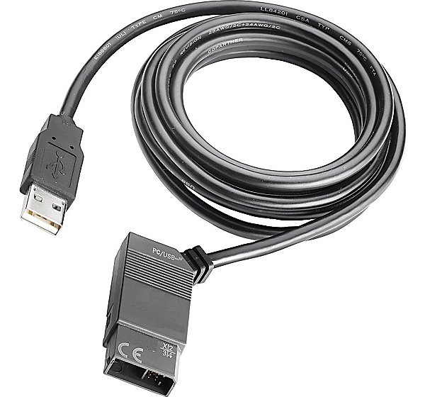 Cabo Programação Clp Logo Siemens 6ed1 057-1aa01-0ba0 Usb/pc