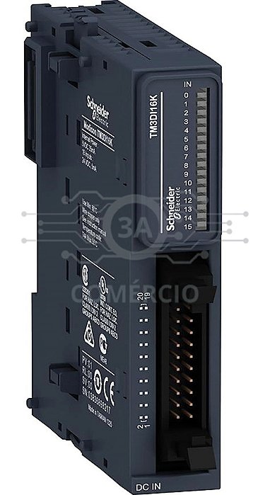 Modulo Schneider Tm3di16k 16 Entradas 24 Vdc Tm3 Modicon