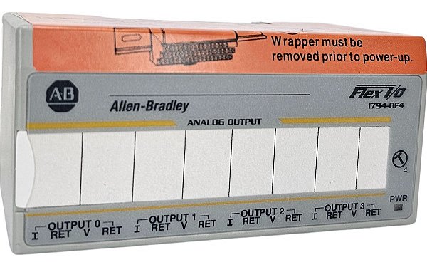 Allen Bradley 1794-oe4 Flex I/o Módulo 4 Saídas Analógicas