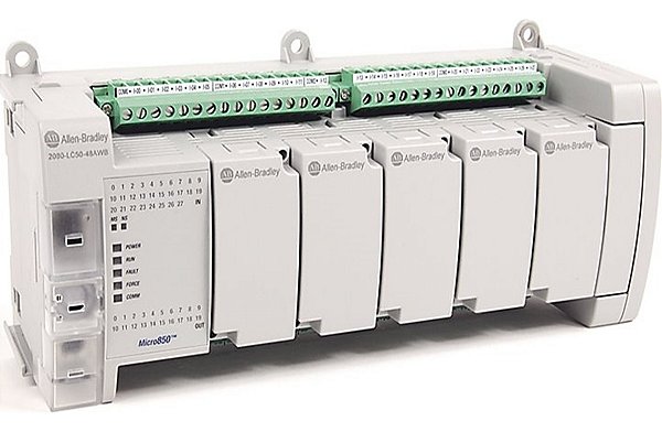 Clp Allen Bradley Micro 850 2080-lc50-48qbb 28di 20do 24vcc