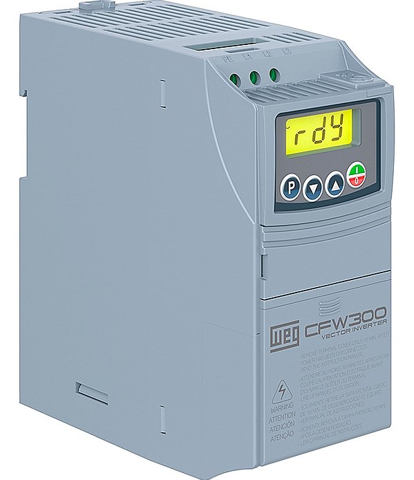 Inversor De Frequencia Weg Cfw300 1cv 4,2a 220v Monofásico