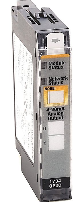 Allen Bradley 1734-oe2c 1734oe2c Rockwell 2ao (4-20ma) Novo