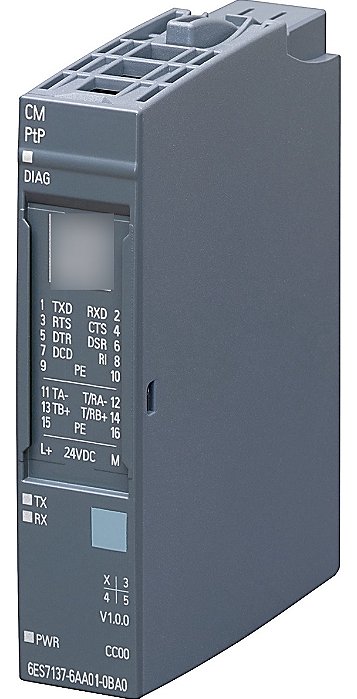 6es7137-6aa01-0ba0 Et 200sp Cm Ptp Rs422 485 232 Siemens