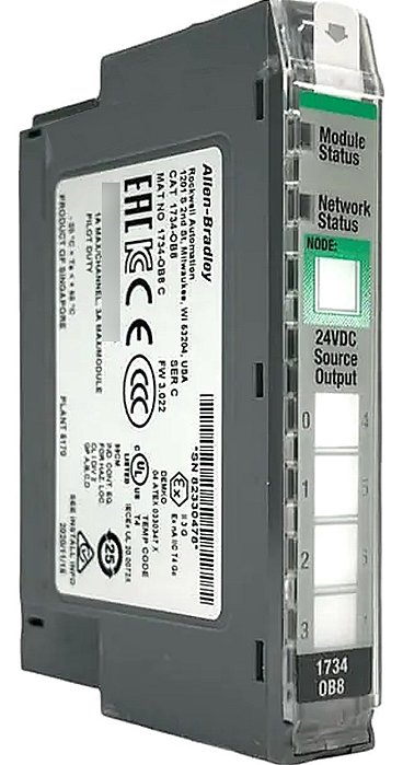 Allen Bradley 1734-ob8 1734ob8 Rockwell 8do 24vcc Novo