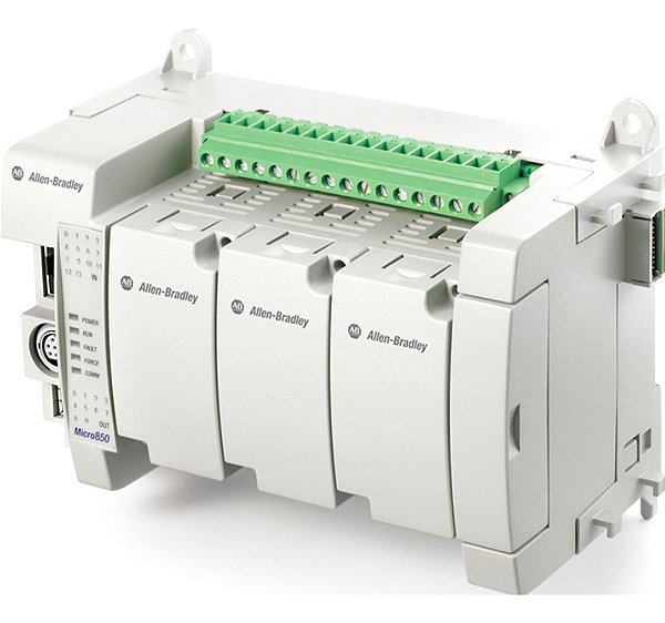 Clp Allen Bradley Micro 850 2080-lc50-24qwb 24 I/o Ethernet