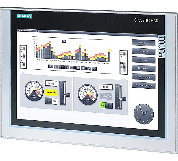 Ihm Siemens 6av2124-0mc01-0ax0 Tp1200 Comfort Pn Dp Nova Nf