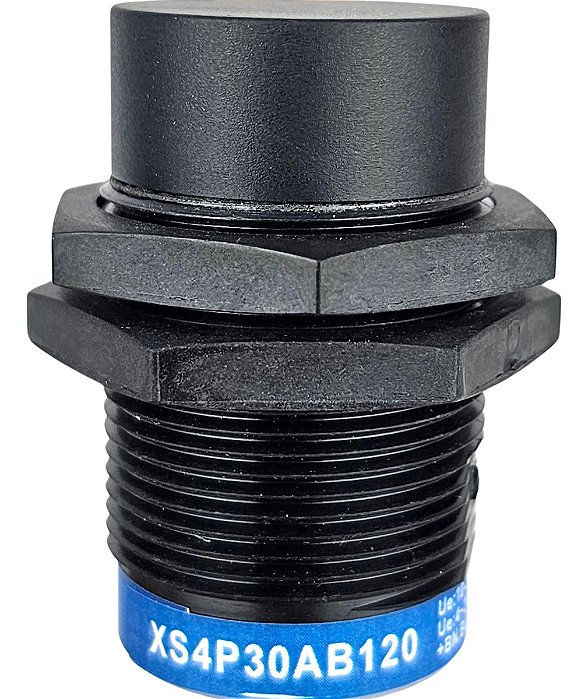 Sensor Indutivo Schneider Xs4p30ab120 12/48vdc M30 15mm