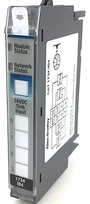 Allen Bradley 1734-ib4 1734ib4 Rockwell 4di 24vcc Novo