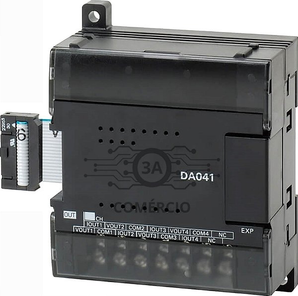 Módulo Cp1w-da041 4 Saídas Analógicas 12 Bits Omron Com Nf