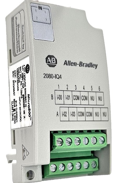 Allen Bradley 2080-iq4 4 Entradas Digitais Micro 800 Com Nf