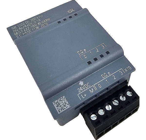 6es7222-1bd30-0xb0 Sb 1222 Saida Digital 200 Khz Siemens